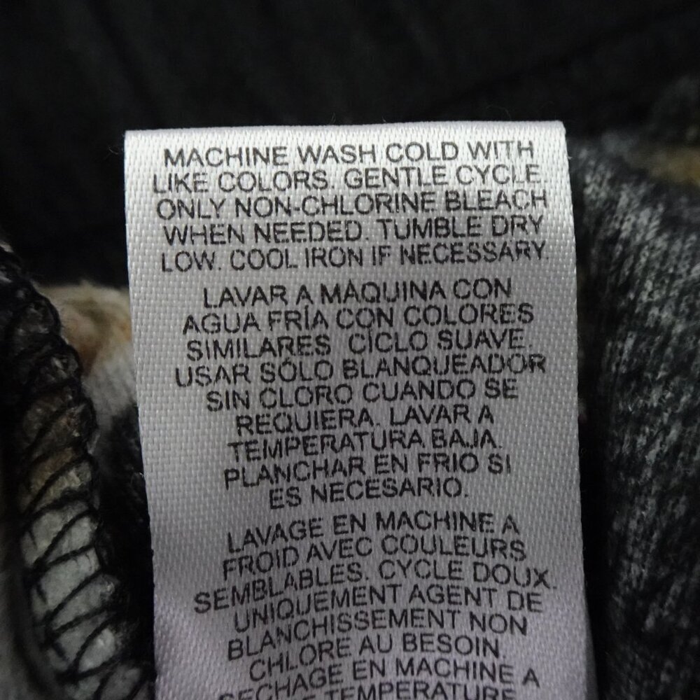 Eddie Bauer Fleece Lounge Pants Men's Size M Animal Print Pajama Sleep Pants - Picture 8 of 8